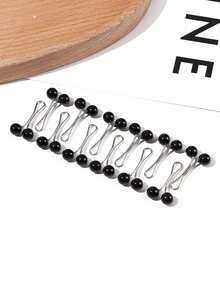 12 Pieces Of Ladies' Pins, Scarf Clips, Pearl Brooches, Headscarf Pin Clips, Headscarf Shawl Scarves, Headscarf Scarf Clips, Safety Pins, Pearl Pins, And Brooch Clips For Sweaters