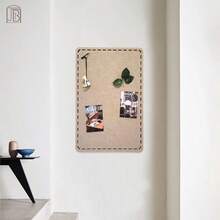 1pc Minimalist Felt Bulletin Board, No Drilling Required, Photo Background Wall, Memo Board, Decorative Board, Ins Style, Cork Board, Pin Board, Vision Board - 40X60cm - View 5