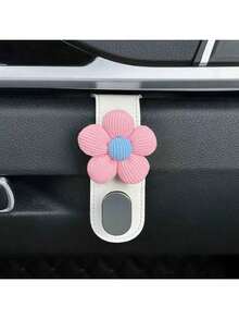 خطاف صندوق القفازات للسيارة، خطاف لاصق لصندوق القفازات، خطاف صندوق القفازات بزهرة صغيرة، خطاف تخزين للراكب الأمامي، خطاف تخزين داخلي للسيارة - متعدد الألوان - مشاهدة 13