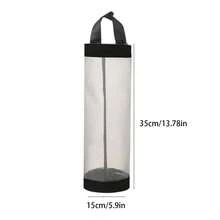 Garbage Bag Storage, Kitchen Wall-Mounted Plastic Bag Storage Bag, Pull-Out Household Shopping Bag Mesh Storage Box - Multicolor - View 8