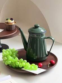 1 قطعة إبريق قهوة ضيق الفوهة بلون أحادي وبنقشات، مناسب للموقد والمدفأة في جميع المواسم، لتحضير القهوة وغلي الماء وصنع الشاي، هدية مثالية لعيد الميلاد والهالوين وعيد الشكر وغيرها من المناسبات