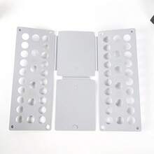 Multifunctional Clothes Folding Board, Durable Plastic Shirt Folding Organizer, Easy Clothing Organization, Space Saving, Suitable For T-Shirts, Pants, Dresses And Towels - Multicolor - View 11