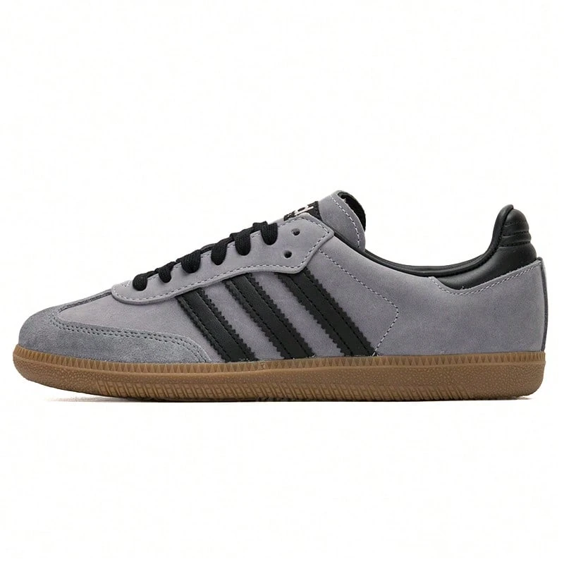 阿迪达斯 SAMBA OG 男鞋,休闲运动鞋,IE9164 - 灰黑 - 查看 1