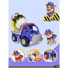 Spin Master 毛毛和他的伙伴们，毛毛的推土机玩具卡车，带可活动部件和可收藏人偶，适合3岁及以上儿童。 - Mix的攪拌車 - 查看 9