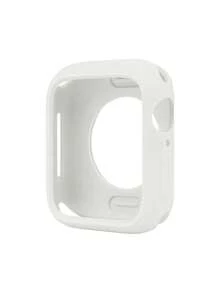 4件套男女时尚休闲软硅胶手表壳镂空防摔保护套，适用于 40/41/42/44/45/46/49mm，适用于 Series Ultra/SE/11/10/9/8/7/6/5/4，智能手表保护套配件 - 鏤空4個顏色 - 查看 5