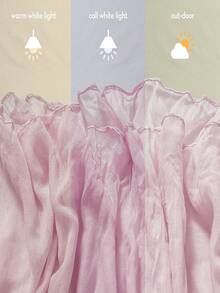 1/2/3/5件装 35*134 英寸褶皱桌旗,波西米亚风桌布,纯色布料桌布,婴儿派对装饰,性别揭晓派对装饰,一周岁生日派对用品,新生儿派对装饰,怀孕公告装饰,生日装饰,儿童房装饰,优雅餐桌装饰,厨房装饰 - 彩色 - 查看 11