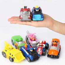 Spin Master Dinosaur Rescue Series Alloy Car Model Gift Box Set (6/8 Pcs), Real Metal - 6pcs/Set - View 3