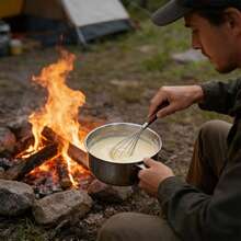 1pc/2pcs/6pcs Stainless Steel, Wooden Handle Manual Egg Beater And Mixer - No Battery Required, Durable Metal Design, Easy Baking And Cooking, Ideal For Whipping And Blending Ingredients, Egg Beater | Manual Mixer | Sturdy Construction, Hand-Held Whisk - Multicolor - View 8