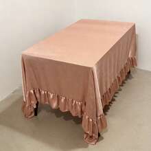 1 chiếc khăn trải bàn xếp ly co giãn có họa tiết, kích thước 70.87*82.68 inch, thích hợp cho đám cưới, ăn uống, tiệc tùng, sinh nhật, sử dụng hàng ngày, cắm trại ngoài trời, trang trí bàn trong nhà và ngoài trời. - Nhiều màu - Xem 11