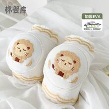 Breathable Baby Knee Pads, Soft Cotton Mesh Infant Crawling Knee Protector, Anti-Slip Toddler Knee Pads - Multicolor - View 8