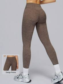 MASKERT Leggings de yoga de cintura alta para mujeres, ajuste delgado y realzador de la figura, amigable con la piel y cómodo, pantalones cortos para deportes y fitness