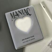 1pc Stray Youngsters K-Pop Album - Heart-Shaped Window Design, With 36 PVC Pockets, Plastic Card Storage Box, Suitable For Collecting Souvenirs, Concert Goods And Small Photos - Multicolor - View 3