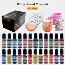24 Colors Water-Based Pigment Set, High Concentration Dye Suitable For Resin/Plaster/DIY Crafts - Water-based Color Concentrate - View 2
