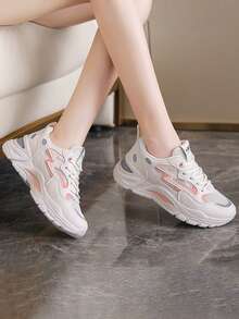 Women Casual Shoes - 米色 - 查看 3