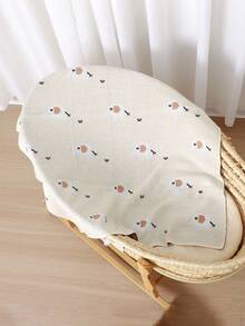 Cute Elephant Jacquard Knit Blanket, Skin-Friendly Soft, Suitable For Babies And Toddlers All Year Round - Camel - View 4