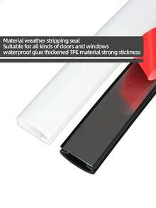 1 szt. wiatroszczelna i dźwiękoszczelna uszczelka drzwiowa samoprzylepna - Wielokolorowe - Zobacz 3