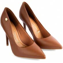 Vizzano Elegant Pointed Toe High Heel Pump 1421-100 - 摩卡 - 查看 4