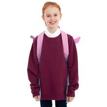 Lilo & Stitch 迪士尼星際寶貝女孩背包，天使女孩背包，帶 3D 耳朵，星際寶貝包，兒童背包，均碼，粉紅色 - 粉色 - 查看 7