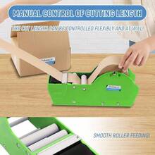 Water-Activated Tape Dispenser Manual Kraft Gum Tape Dispenser Width Adjustable 1.18-3.15" Light Weight And Portable Packing Tape Dispenser Set Blue - màu xanh lá - Xem 4