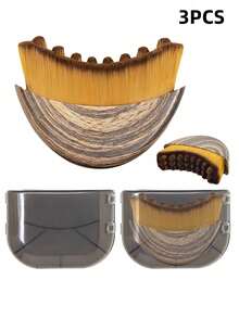 1pc Lymphatic Contour Face Brush, For Lymphatic Drainage Facial Brush, Dry Lymphatic Drainage Massager, Ergonomic Design, Precise Skin Fit, Lymphatic Contour Face And Body Brush - Multicolor - View 16