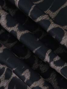 1 chiếc quần ống đứng họa tiết da báo dành cho bé trai tuổi teen, phong cách đường phố mùa thu/đông. - Nhiều màu - Xem 5