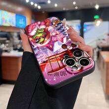 Funda para teléfono "Aventura en Avión de Papá Noel". Compatible con fundas ,  17,  16 Pro Max,  15 Pro Max,  13 y  12. Fabricada en TPU, ofrece protección contra golpes y caídas. Un regalo ideal para familiares, amigos, seres queridos, novios/novias y para Navidad. - Negro - Ver 2