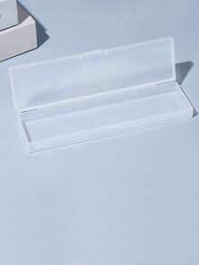 6个文具收纳盒，返校用品，长方形PP塑料盒带盖，透明小物件盒，渔具配件收纳包装空盒，整理用品美术用品 - 彩色 - 查看 9