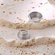 16G Septum Ring 316L Stainless Steel Nose Ring Body Piercing Jewelry For Septum/Nose/Earlobe-Stainless Steel Cartilage Earring For Women Men