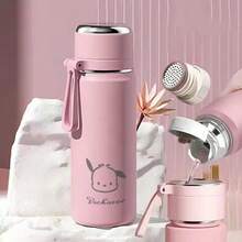 Stainless Steel Vacuum Insulated Cup, High-Capacity And Stylish Bullet-Shaped Bottle With Strap, Portable And Minimalist Design Water Bottle Back To School - Multicolor - View 17