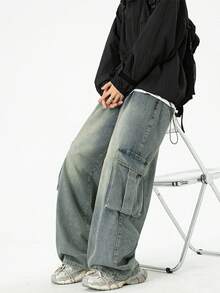 Men Pants - Blue - View 1