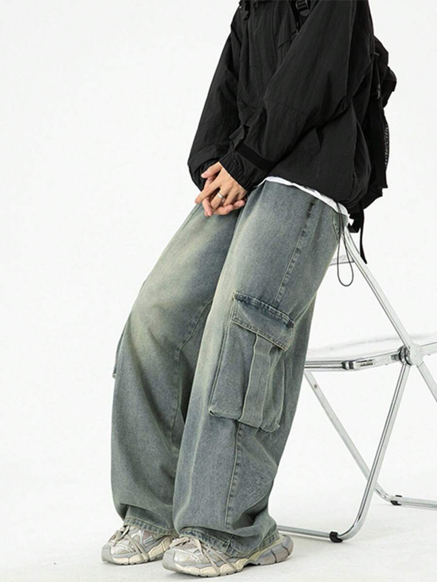 Men Pants - Blue - View 1