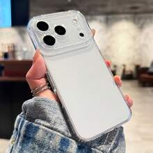极简主义优质全覆盖透明手机壳，适用于 17 Pro Max/17 Pro/17 Air/17/16 Pro Max/16/16 Pro/16 Plus/11/15/15 Pro/15 Pro Max/12/13/14 Pro Max/XS/XR/11 Pro/11 Pro Max/12 Pro/12 Pro Max/13 Pro/13 Pro Max/7 Plus/14 Pro/14 Pro Max/14 Plus/7 Plus/8 Plus/8/SE2/12 Mini/13 Mini，亚克力硬壳，防黄变 - 全包透明 - 查看 3