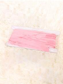 2/4pcs Holiday Party Decor Photo Backdrop Wall Decor Tassel Curtain, Suitable For Birthday, Wedding, Graduation Decoration, Room Arrangement - Dusty Pink - View 2