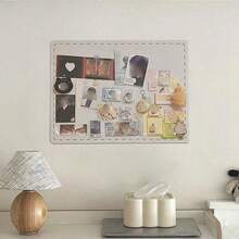 1pc Minimalist Felt Bulletin Board, No Drilling Required, Photo Background Wall, Memo Board, Decorative Board, Ins Style, Cork Board, Pin Board, Vision Board - 40X60cm - View 10