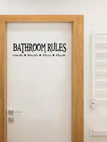 Brodark 浴室墙贴，卧室房间装饰墙贴，浴室自粘墙贴，洗手间墙贴