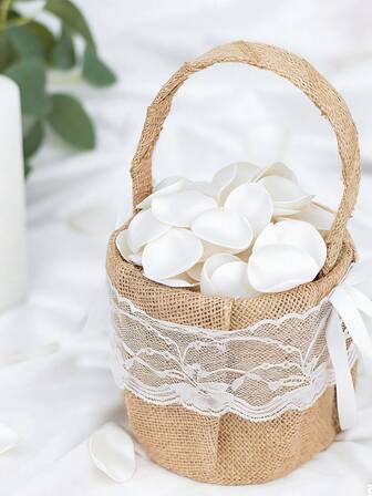100pcs White Wedding Rose Petals, Artificial Flower Petals For Wedding Aisle Decor, Modern Wedding Table Decor, Suitable For Wedding, Birthday, Valentine's Day