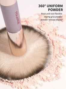 MAANGE 1支专业双头化妆刷，亲肤化妆工具，适用于散粉、腮红、遮瑕膏、高光，采用柔软纤维制成，温和不刺激肌肤，适合旅行、居家或户外使用，是送给女性和女孩的理想礼物，也可作为赠品。 - 彩色 - 查看 8