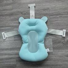 1pc Baby Bath Sponge Mat, Anti-Slip Bathtub Pad, Floating Bath Mat Universal Bathing Net Frame For Newborn - Multicolor - View 13