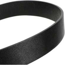 1pc Plus Size Women Denim Jumpsuit With Belt, Fashion Square Buckle Waist Belt - Black - View 7