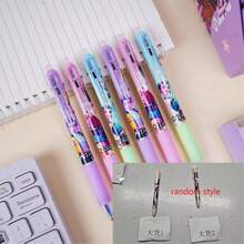 1pc Girl Group Hot Erasable Neutral Pen, Press Erasable Water Pen, Student Stationery, Manmo Hot Eraser Signature Pen, New Year's Gift, Valentine's Day Gift, Easter Gift - Multicolor - View 6