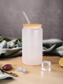 1pc Custom Coffee Glass Cup With Birth Flower And Name, Personalized Tumbler With Straw, Bridesmaid Coffee Cup, Custom Name Cup, Soda Can Glass Cup, Friendship Gifts, Birthday Gifts, Best Friend Gifts Bachelorette Party Gift Housewarming Gifts Gifts For Sister Gifts For Wife Gifts For Her Gifts For Mom Anniversary Gift, Valentine Gift, Wedding Gift, Mother's Day Gift, Father's Day Gift