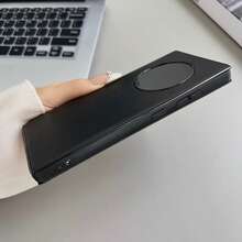 高级智能视窗PU皮革钱包翻盖手机壳,兼容三星Galaxy S25 Ultra S24+ S23 FE S22 Ultra A36 A16 A26 A56,兼容Pixel 8 8A 8PRO 9 9PRO - 带卡槽、可折叠支架、全包防震保护套 - 黑色 - 查看 7