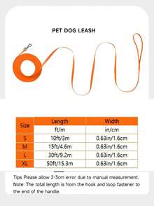 Dog Training Leash Waterproof PVC Long Lead 3m/5m/10m/15m For Outdoor Walking Hiking Snow Play All-Season Control For Dogs - Multicolor - View 5