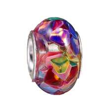 5/10/20 颗随机混搭彩色水果动物几何渐变树脂珠子吊坠，适用于 DIY 手链钥匙扣饰品配件 - 彩色珠子 - 查看 2