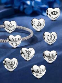 1件时尚促销吊坠配饰，适合女士手链和手镯，可用于DIY珠宝制作和日常服装搭配，是女孩的理想配饰。 - 串珠 - 查看 1