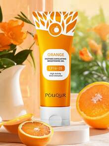 Gel tẩy tế bào chết enzyme cam 100g, thích hợp để làm sạch da mặt, tẩy tế bào chết nhẹ nhàng cho cơ thể, giúp da mịn màng và được nuôi dưỡng. - Vệ sinh sâu - Xem 5