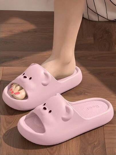 可爱情侣拖鞋，时尚轻便新款设计，适合居家、室内、卧室、浴室、房间、户外四季穿着，卡通夏季女士家居拖鞋，厚底防滑平底室内拖鞋，舒适拖鞋，室内鞋，男士家居拖鞋，沙滩凉鞋，休闲百搭男士拖鞋，粉色女士拖鞋，女式拖鞋，凉鞋