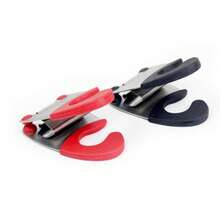 1PC Stainless Steel Pot Holder Spoon Holder With Anti-Scalding Holder Multifunctional Kitchen Utensils Receiver Pot Holder Hanging Spatula Spoon Conveniently Put Small Cooking Storage Tools That Do Not Occupy Space. - Multicolor - View 8