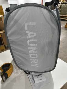 Foldable Laundry Basket, Clothes Storage Basket, Dirty Clothes Basket, Bathroom Dirty Clothes Basket, New Foldable Pop-Up Mesh Basket With Handle, Suitable For Storing Blankets, Toys And Dirty Clothes. Applicable For Bathroom, Bedroom And Wardrobe. Space-Saving, Suitable For Renters. - Multicolor - View 5