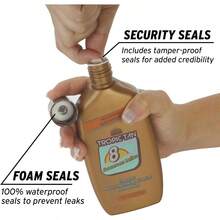 XGJGoPong Tropic - Frascos de aje con alcool o paquete de 2 botas de filtro sr para s cruceros y eventos deportivos incluye eudo y boquilla - como en la foto - Ver 4